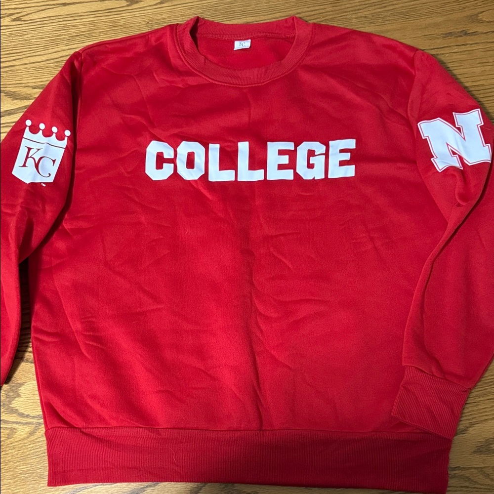 Kansas City Royals Giveaway for Huskers Night Crewneck